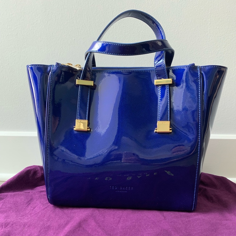 Ted Baker Metallic Blue  Bag
